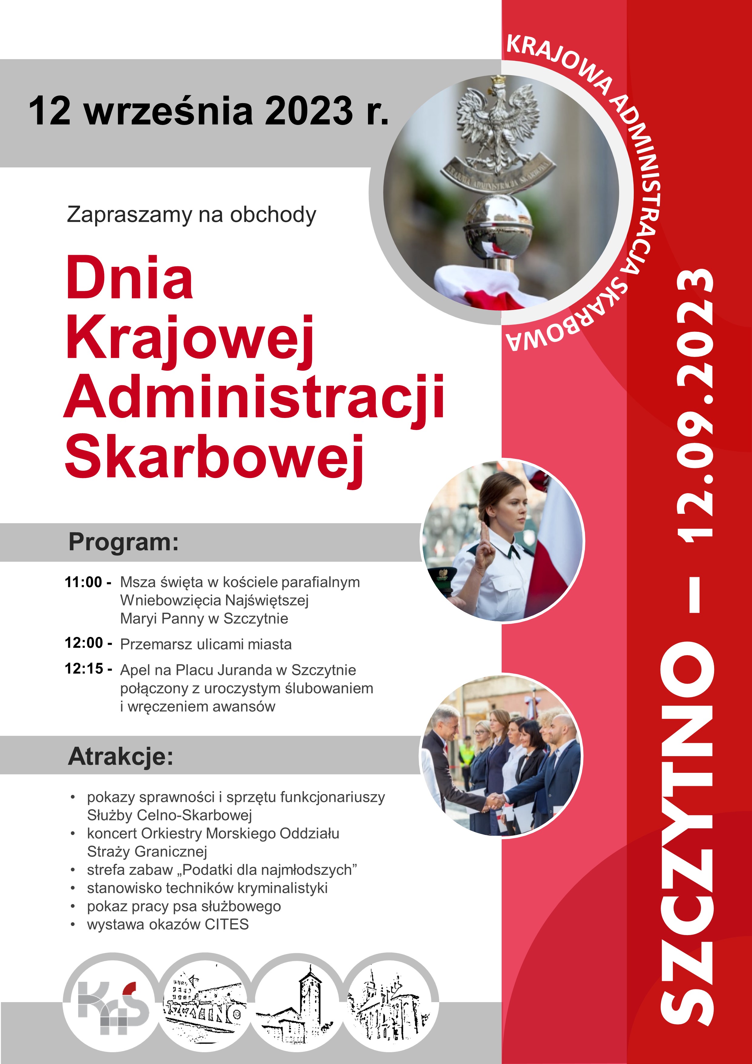 Plakat promujący Dzień Krajowej Administracji Skarbowej