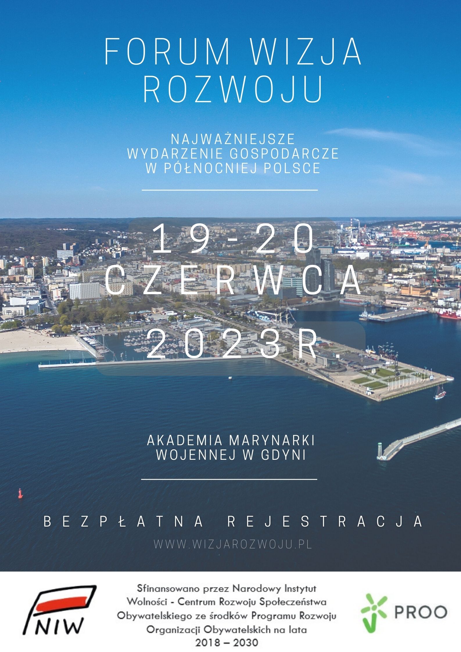 Plakat forum wizja rozwoju