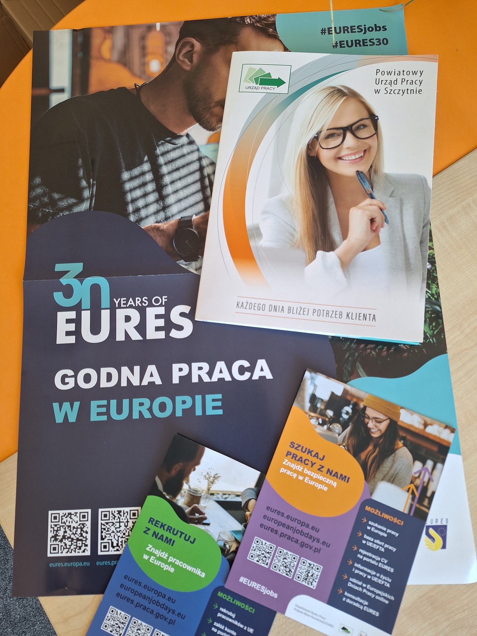 Materiały reklamowe EURES