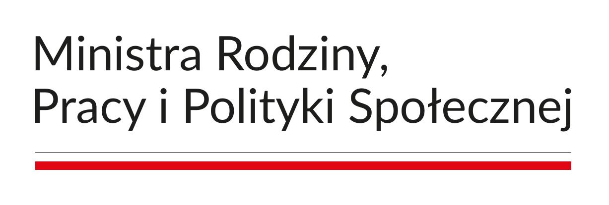 Logo Ministerstwa Rodziny, Pracy i Polityki Społecznej