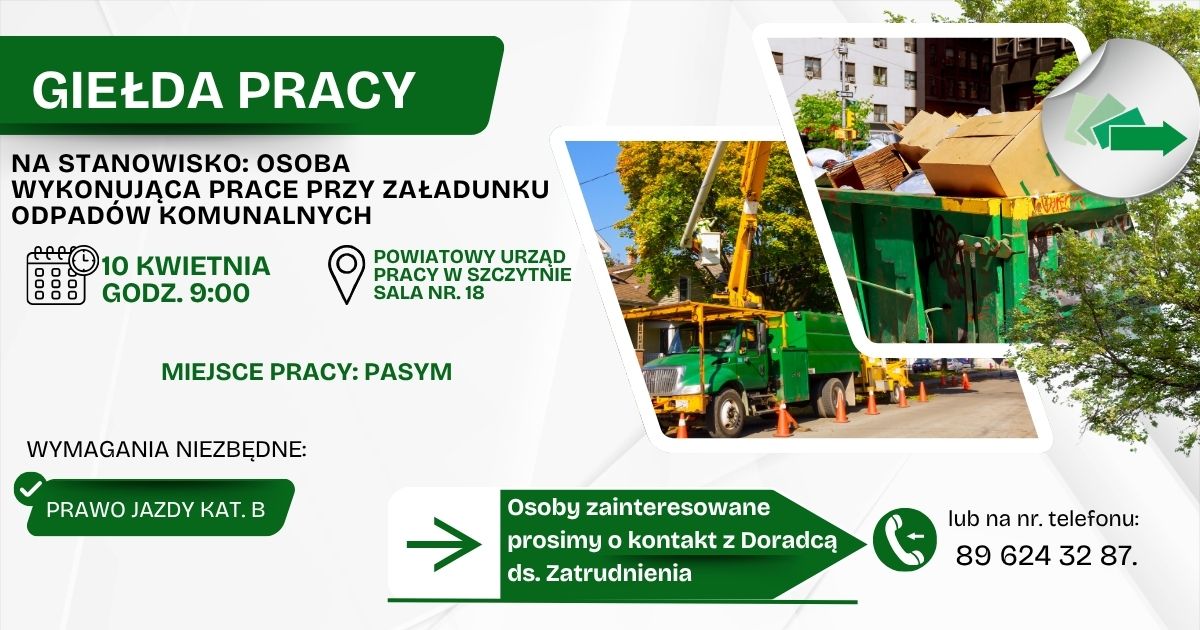 Obrazek dla: GIEŁDA PRACY